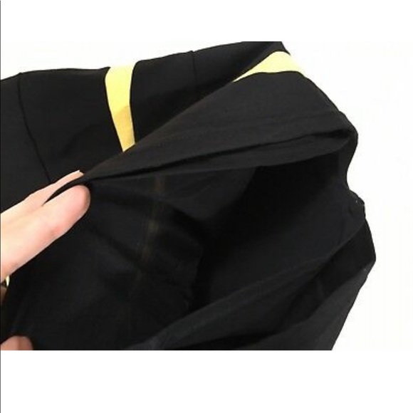 Black yellow stripe bandage dress - Picture 4 of 7